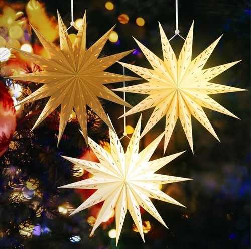 Weihnachts stern deko stück - deko, 3