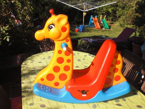 Big schaukelgiraffe schaukel - schaukelgiraffe,