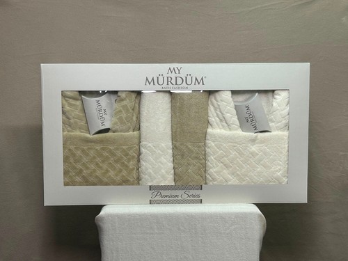 Bademantel set teilig 100 - set, 100%