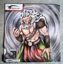 Tischtennis Noppenbelag SpinLord ORKan 1,5mm Schwarz Störeffekt defensiv & off !