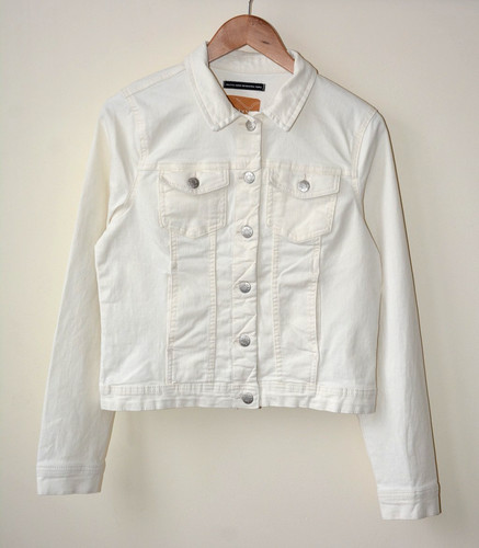 Only creme stretch denim - creme,