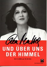 Autogramm - Eva Mattes