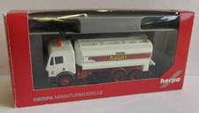 Herpa LKW MB Mercedes Benz SK 88 Tankwagen Zirkus Cirkus Krone + Zubehör H0 OVP