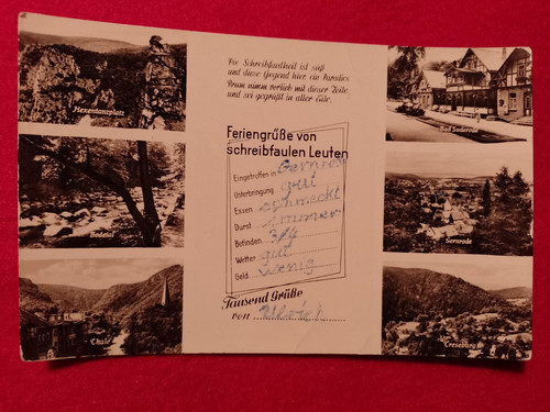 Gernrode 1958 bad suderode - gernrode, 1958.