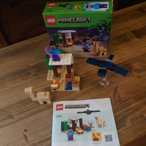 Lego minecraft 21251 steves - lego,