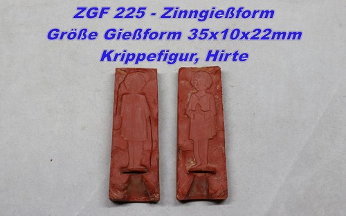 Zinngießform krippefigur - ,