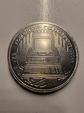 DDR Medaille VEB Kombinat Robotron Computer Zivilverteidigung 30 Jahre Coin A263