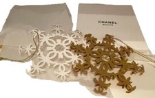 Chanel  gold weiß Anhänger