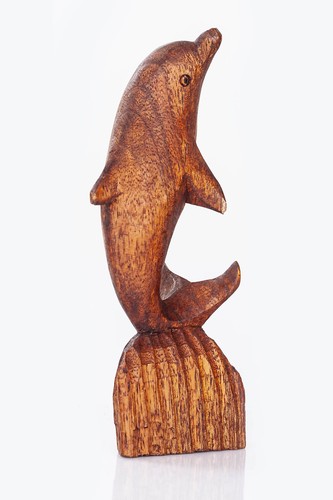 Dekofigur delfin stehend cm - delfin,