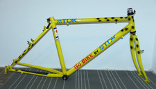 TDK GÖ BIKE 26'' Rahmen + Gabel Mountainbike Sponsorenrad 1995 Rahmenset RETRO