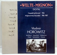 12" Vinyl - Vladimir Horowitz