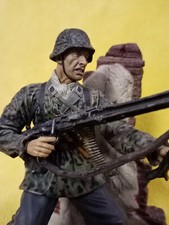 WWII 2 FIGUR  1:12-1:14 BEMALT *DIORAMA 1:12-1:14* MILITÄR 1:12-1:14* NICHT 1,16