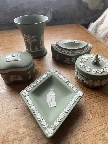 Wedgewood jasperware grün - jasperware,