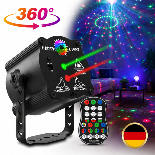 Rgb 360 drehbar - 360°, discokugel