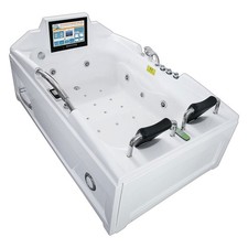 AcquaVapore Whirlpool Vollausstattung Pool Badewanne Wanne mit TV T18R 120x188cm