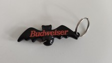 Vintage Budweiser Flaschenöffner Bud Light Fledermaus Schlüsselanhänger