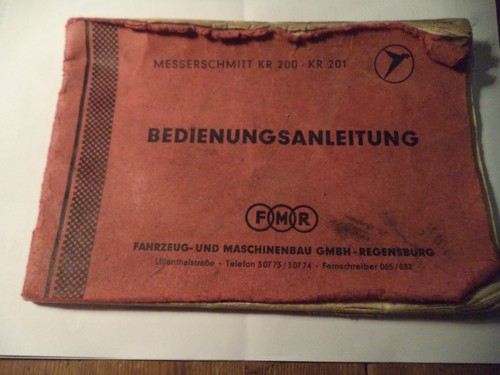 Messerschmitt 200 201 - messerschmitt,