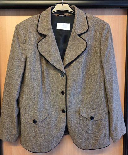 Damen tweed sakko farbe - sakko,, farbe-
