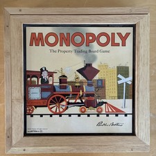 Monopoly Nostalgie Holzkiste