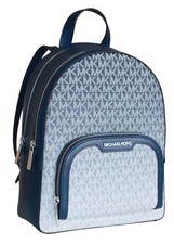 Michael Kors Damen Tasche Bag JAYCEE MD ZIP PKT BACKPACK Rucksack navy/silber