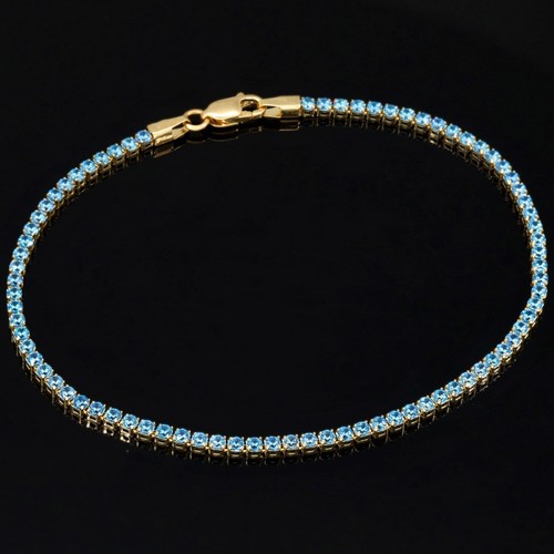 Tennisarmband mit türkisen - tennisarmband,