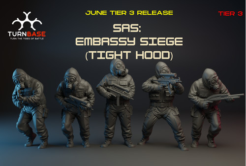 Sas embassy siege - embassy, team