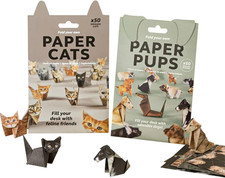 DIY Origami Papier Katzen und