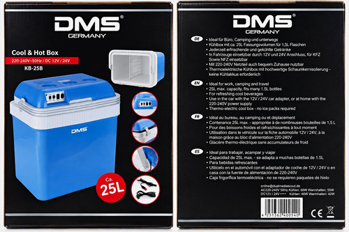 Dms 25b thermoelektrische - dms, kb-25b