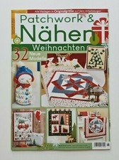 Patchwork&Nähen  6/2021 Weihnachten,32 neue Modelle ,NEU