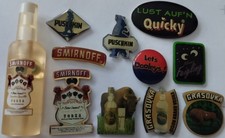 ?Pin-Konvolut 11 Bar Spirituosen Kneipe Pins Wodka Smirnoff Puschkin Grasovka?