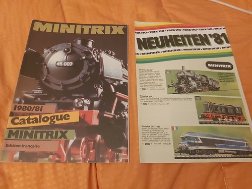 Zugkatalog minitrix 1980 - minitrix, 1980/81