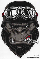 Gorilla mit Zündkerze