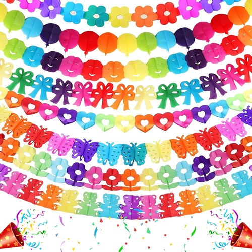 Papier girlanden stück - girlanden, 3m