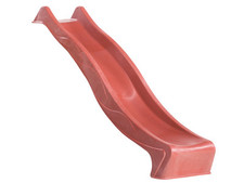 Wellenrutsche Kinderrutsche Gartenrutsche Rutsche Kinder Garten Kunstoff rot