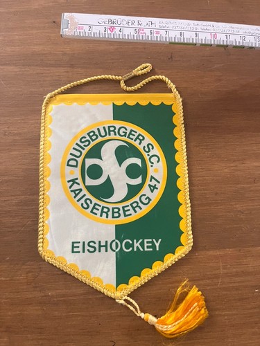 Eishockey wimpel duisburger - eishockey,