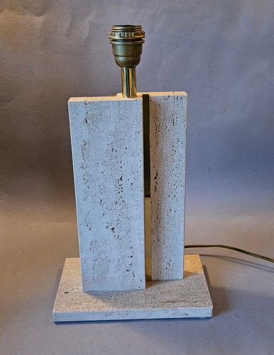 Vintage travertin messing - vintage,