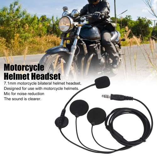 Motorrad headset mit - 7,
