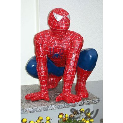 Deko spiderman figur rot blau - rot,