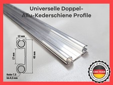 Doppelkederschiene Alu