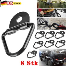 8stk Zurrbügel D-Ringe