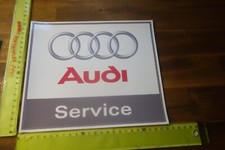 Alter Aufkleber Automobil Autohaus Werkstatt Zubehör Auto Hersteller AUDI (D)