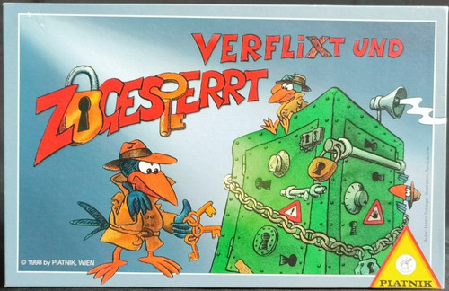 Verflixt und zugesperrt - verflixt,
