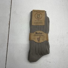 Alpaka Socken Light Brown Knit