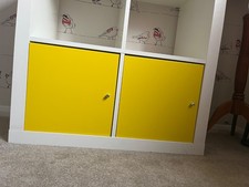 2 X IKEA KALLAX GELB