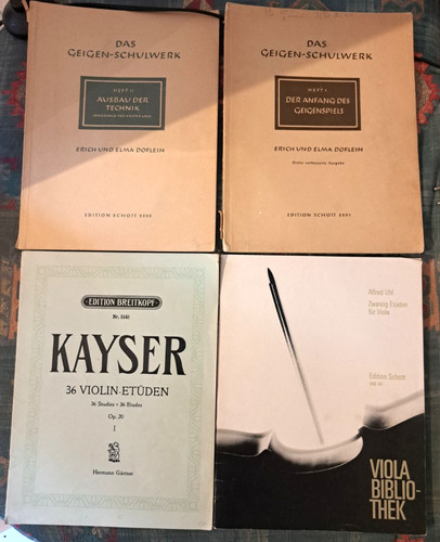 Noten das geigen - noten,