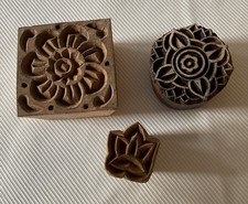 Blaudruck  Stempel Textildruck