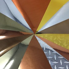 DIN A4 Schliff + Chrom Effekt