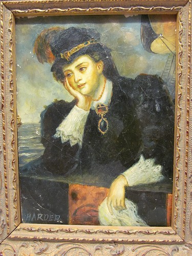 Kleines altes ölgemälde - kleines,