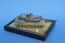 1:72 Panzer Modell Diorama Leopard 2A6 BW gebaut bemalt