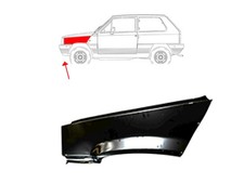 Reparaturblech Kotflügel Fahrerseite vorne links für FIAT Panda 141A